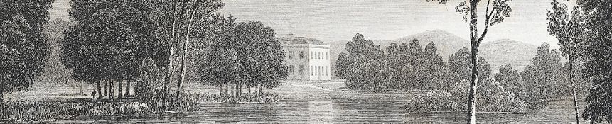 Engraving of Glansevern Hall